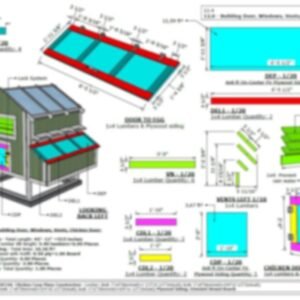 Chicken Coop Plans for For 12
