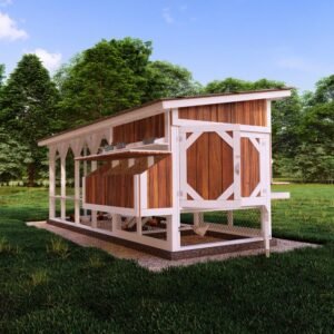 Chicken Run Coop Plans – DIY backyard blueprint