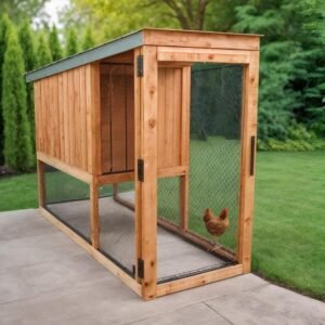 Small Chicken Run Coop Plans