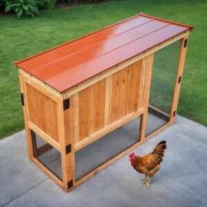 Small Chicken Run Coop Plans