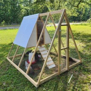 A-Frame Walk-In Chicken Coop Plans